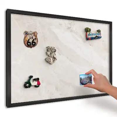 Magnetická dekoračná tabuľa na stenu Elegantný béžový kameň