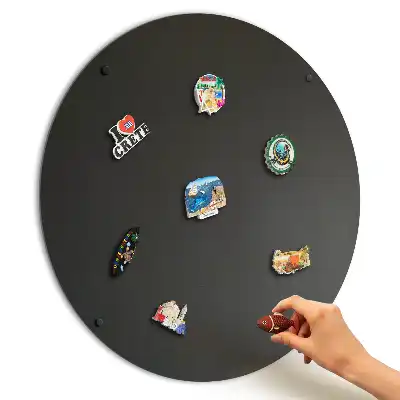 Okrúhla tabuľa na magnetky z ciest fi70 cm