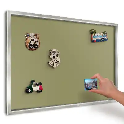 Magnetická tabuľa na suveníry z ciest v žltej farbe s pozitívnym motívom