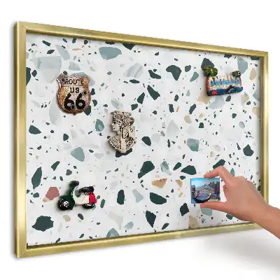 Magnetická tabuľa na magnetky Štýlová svetlá mozaika