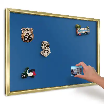 Magnetická tabuľa na magnetky v tmavomodrom vyhotovení