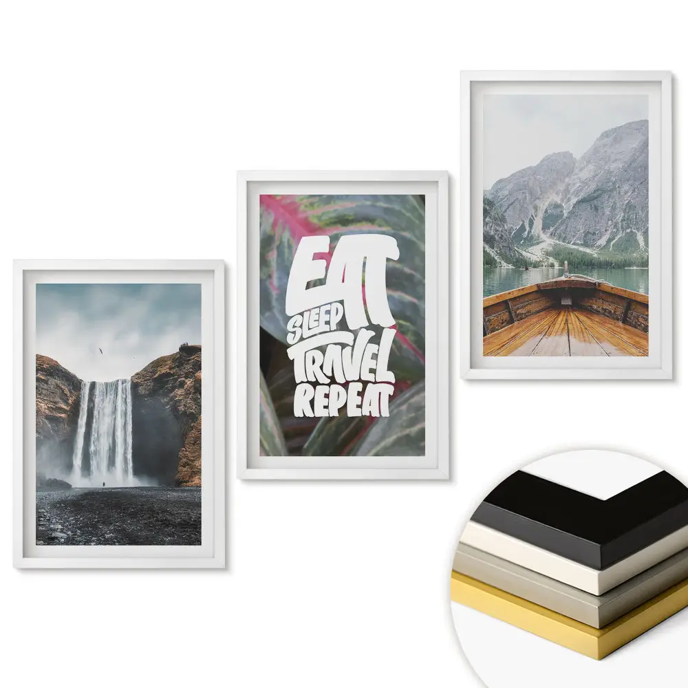 Triptych v ráme Dobrodružstvá v prírode a cestovanie