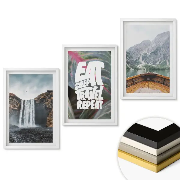 Triptych v ráme Dobrodružstvá v prírode a cestovanie