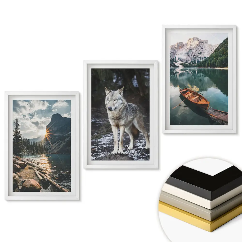 Triptych v ráme Krása prírody v troch verziách