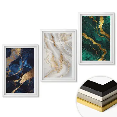 Triptych v ráme Elegancia a harmónia farieb