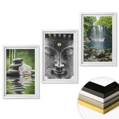 Triptych v ráme Harmónia prírody a pokoja v umení