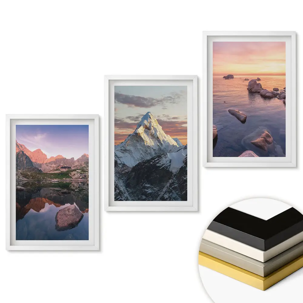 Triptych v ráme Krása prírody v troch verziách