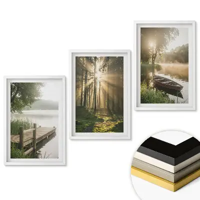 Triptych v ráme Pokoj prírody