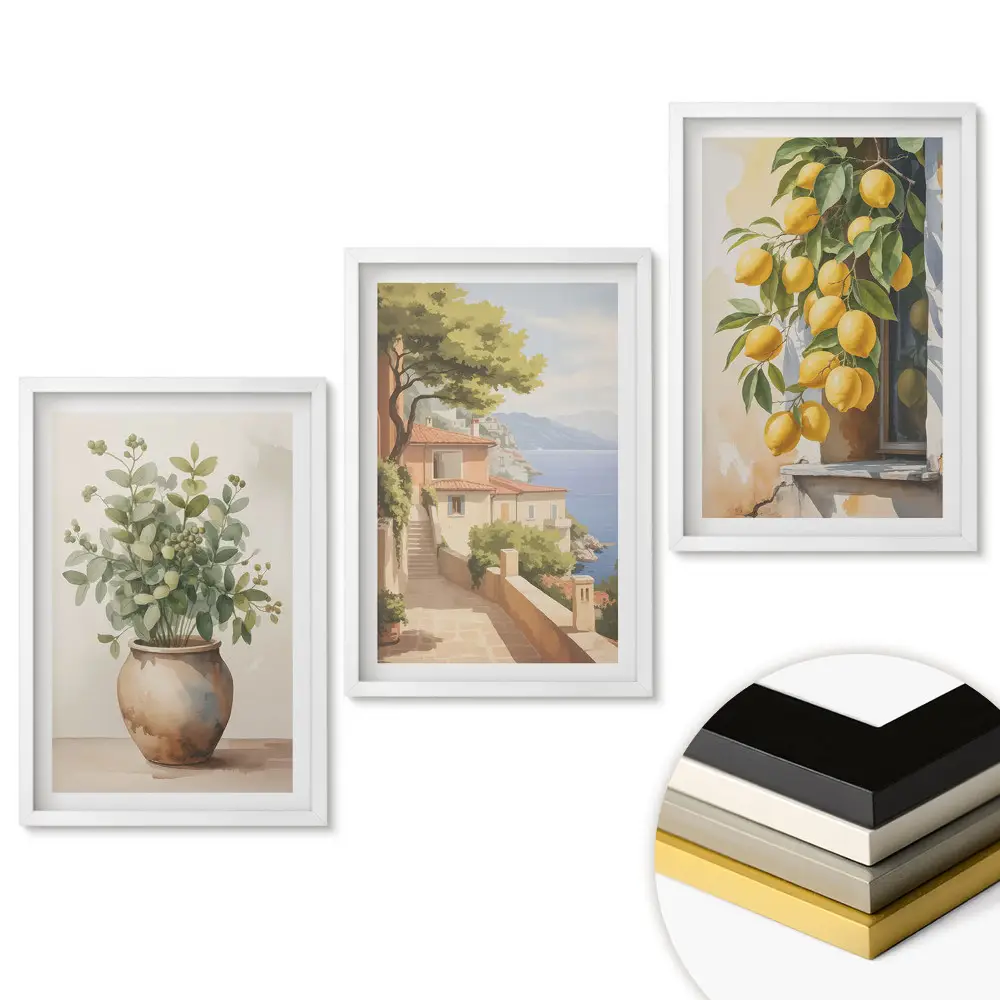 Triptych v ráme Krajina a príroda v harmónii