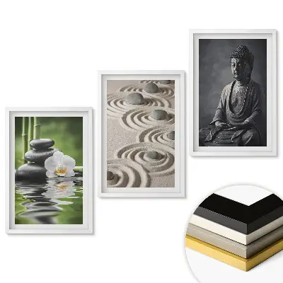 Triptych v ráme Harmónia prírody a pokoja v umení