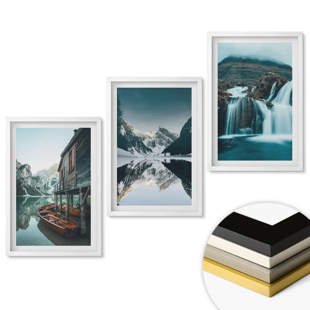 Triptych v ráme Pokoj prírody v troch verziách