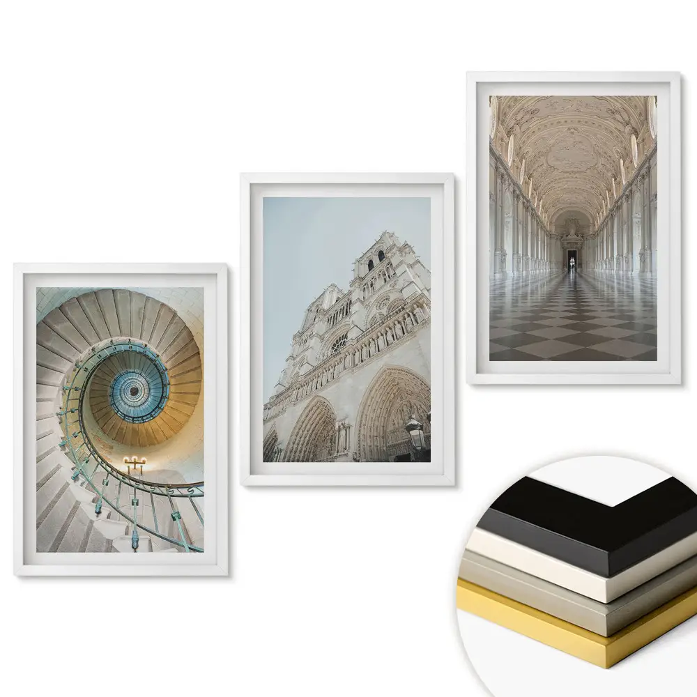 Set obrazov na stenu Architektúra a interiérová krása