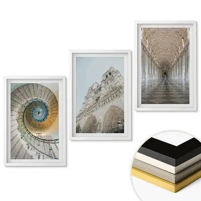 Set obrazov na stenu Architektúra a interiérová krása