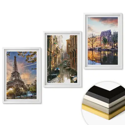 Triptych v ráme Pamiatky Európy v malebných záberoch