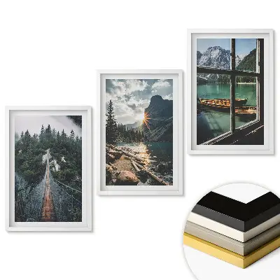 Triptych v ráme Príroda v troch verziách