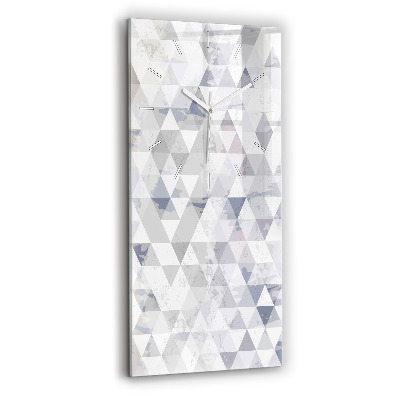 Vertikálne hodiny Geometrický vzor