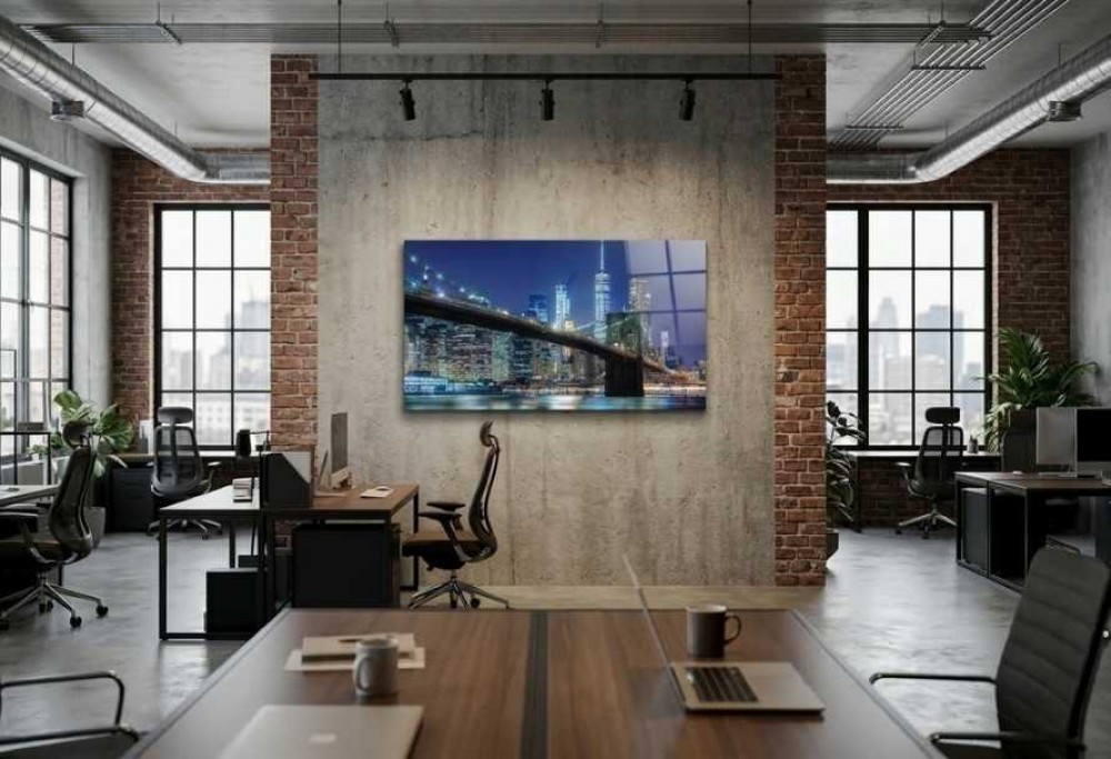 maľba na sklo v interiéri